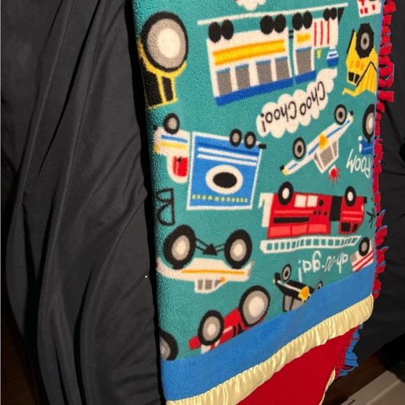 Boys Custom One of A Kind Trucks Blanket. Firetrucks police and more - Picture 8 of 10